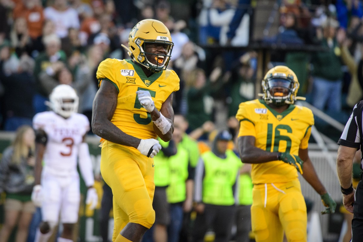 Denzel Mims from Baylor University - WR Prospect